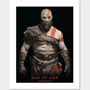 God of war Kratos Posters and Art